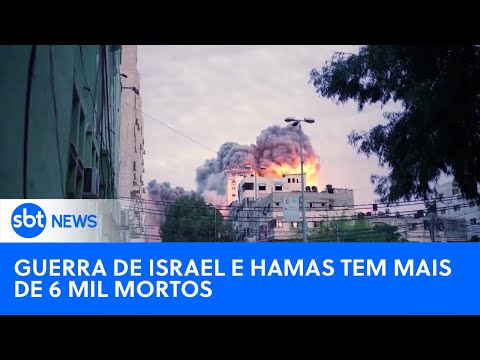 Gaza tem um dos dias mais sangrentos até agora| #SBTNewsnaTV (23/10/23)