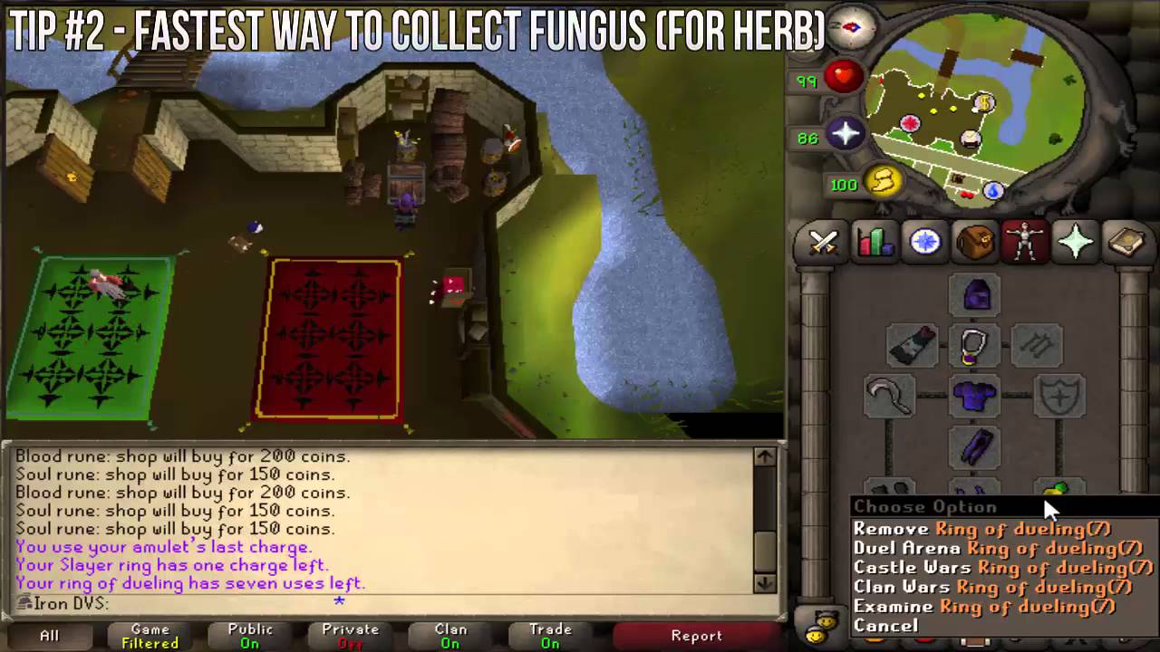 OSRS Ironman Tips & Tricks Episode 3 Selling Bloods(300K gp/hr