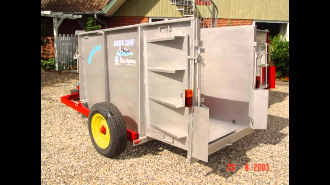 New stainless and steel Aqua Cow tanks YouTube