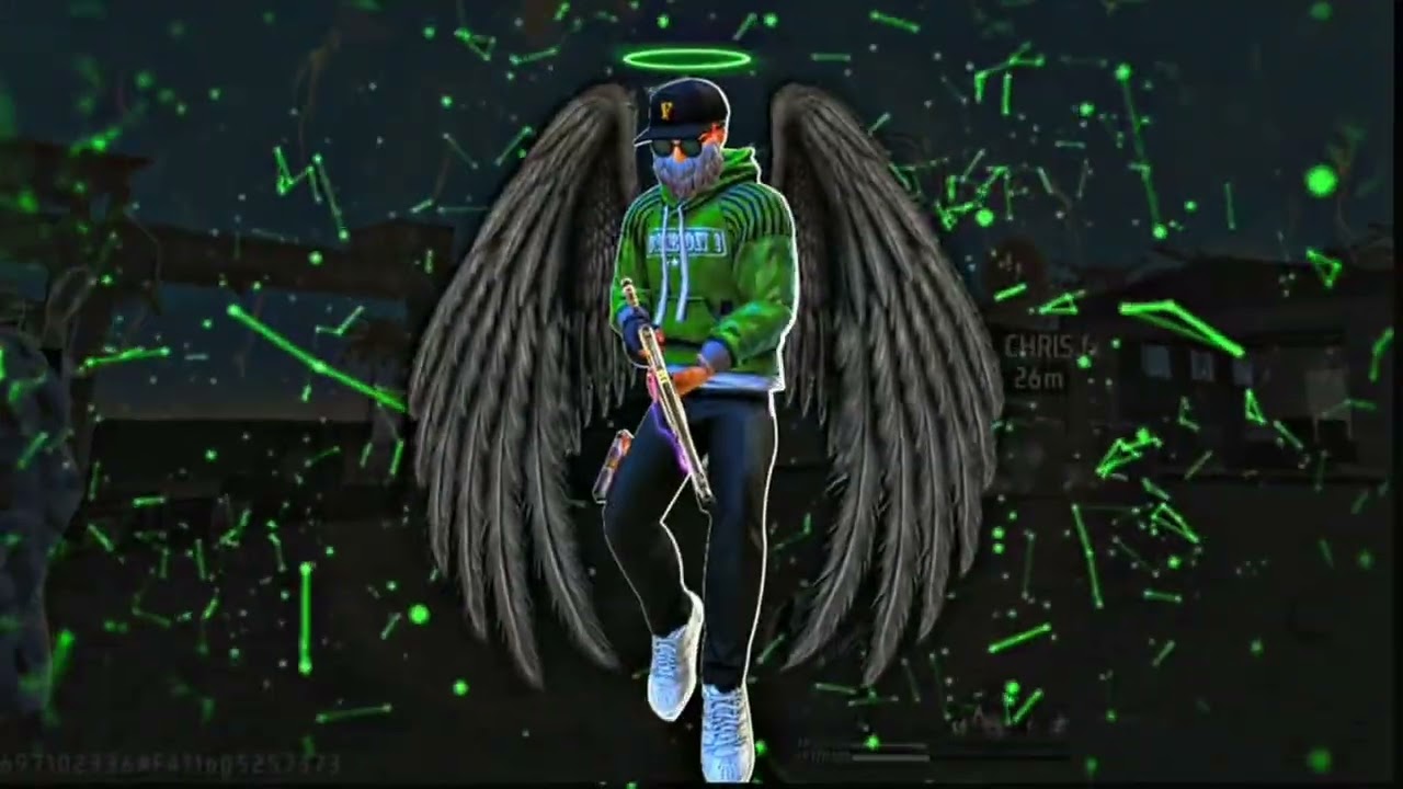 Anime SKY character glow effect tutorial in capcut l free fire video editing