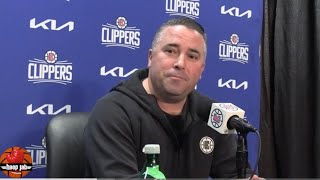 Clippers Assistant Coach Previews Clippers vs Mavericks, Reacts To Clippers 116-105 Loss To Rockets.