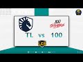 TL vs. 100 | LCS Lock in Spring Split 2021 Чемпионат Америки | 100 Thieves vs Team Liquid