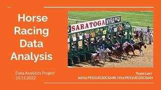 Derby Horse Racing Data Analysis | Data Analytics Project