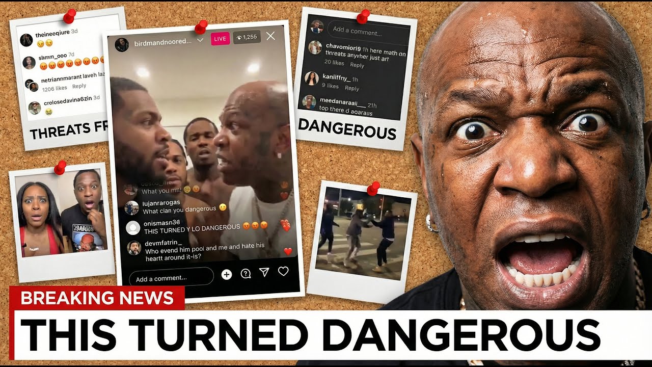 Birdman CAUGHT By Opps On IG Live And It Gets REAL FAST