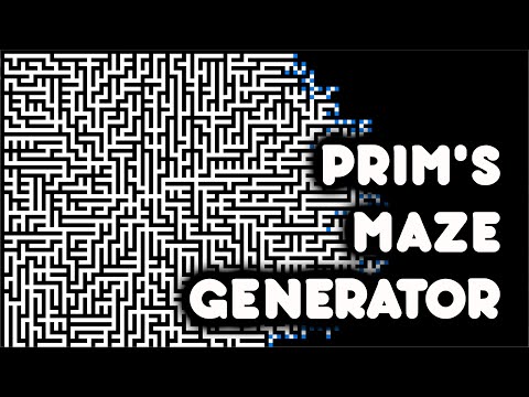 Prim's Maze Generation Algorithm