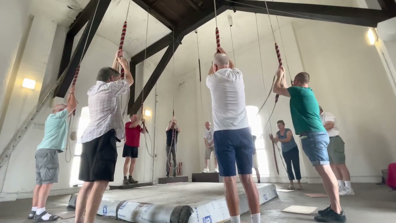 Bellringing at the Queen’s Tower - Imperial College, Gr London