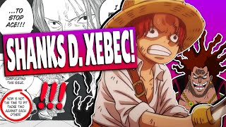 SHANKS is ROCKS D XEBEC (my theory) MANGA SPOILERS WARNING