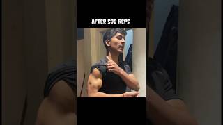Before And After 500 Reps Arm Workout