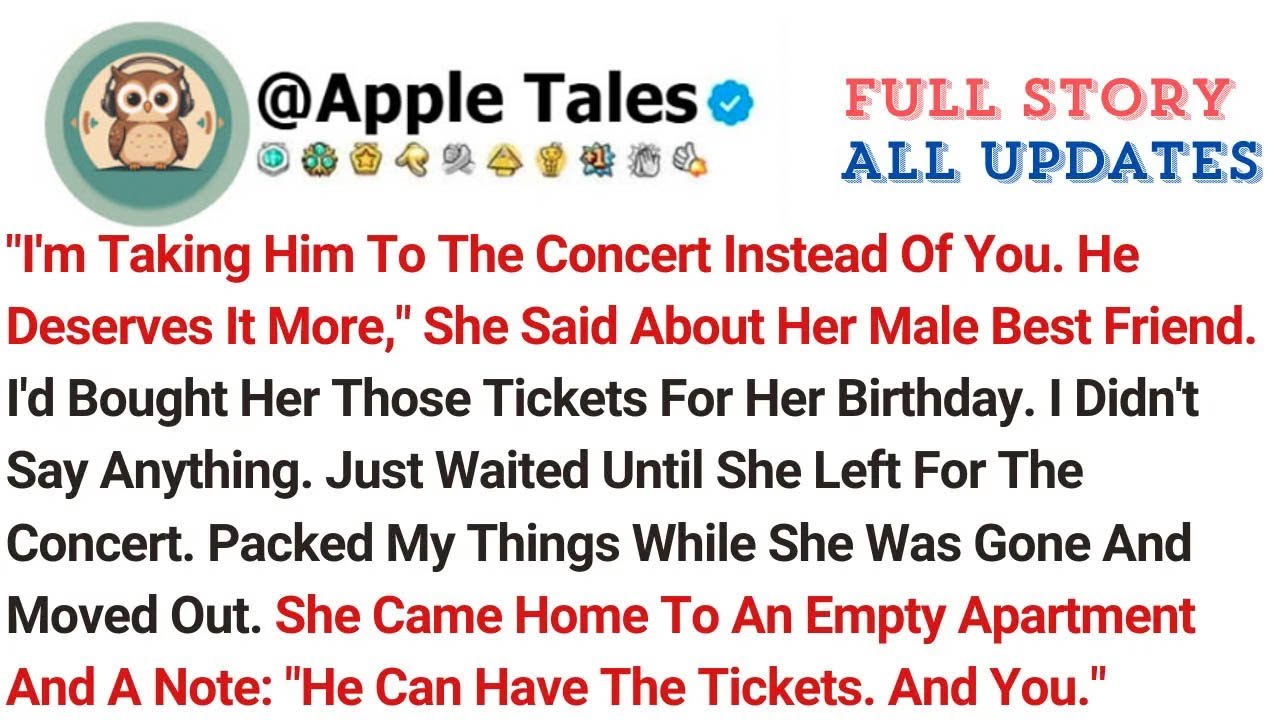 ＂I'm Taking Him To The Concert Instead Of You  He Deserves It More,＂ She Said About Her Male Bes