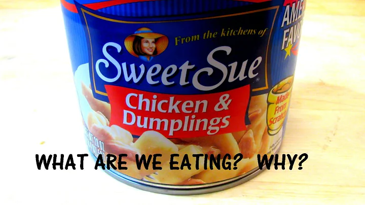 Chicken and Dumplings - WHAT ARE WE EATING?  WHY? ...