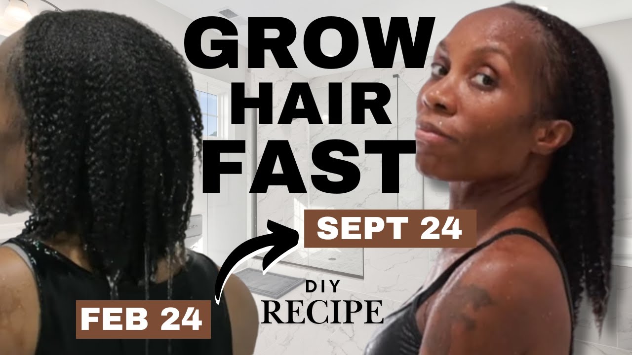 Holistic HAIR GROWTH Recipe and TUTORIAL | How to grow your hair FAST ...