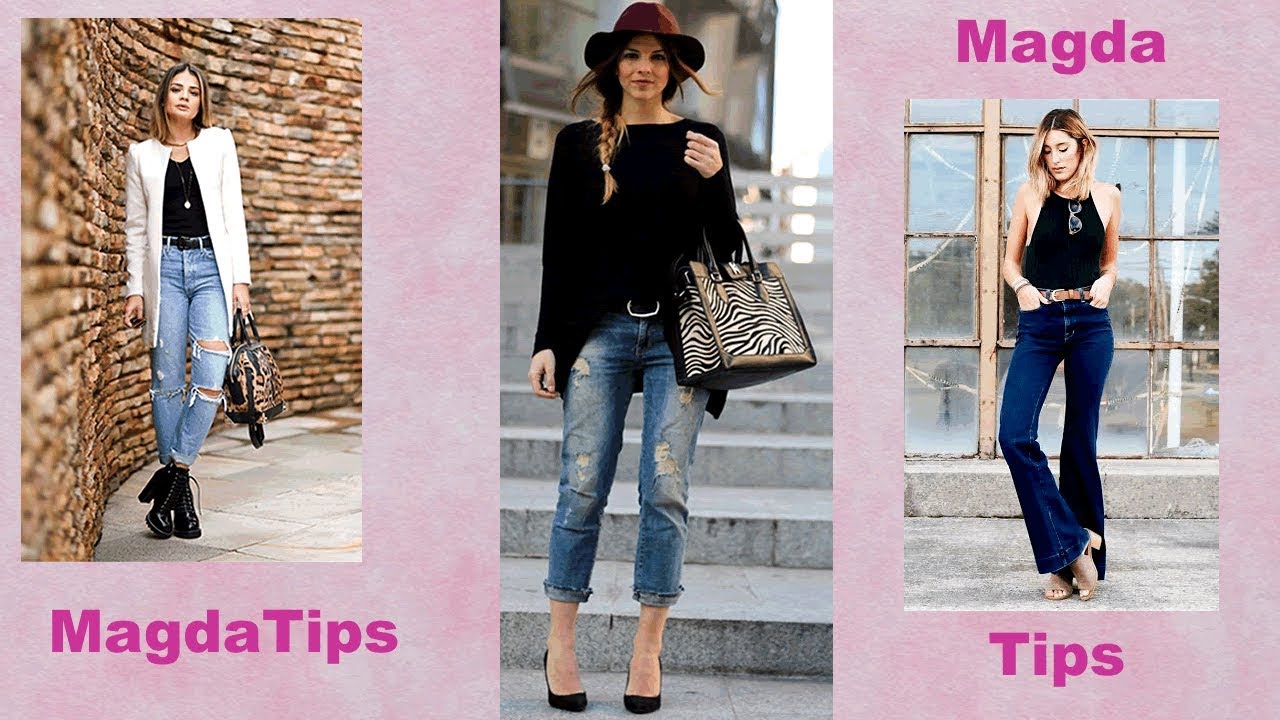 Outfits Con Pantalones Vino Tinto - YouTube