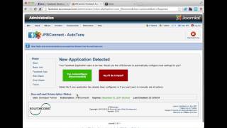 Facebook Application Setup For Joomla