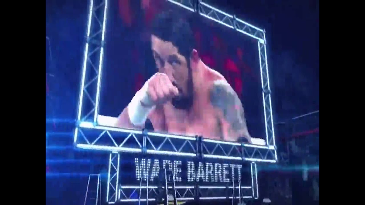 WWE TLC 2012 Match Card Kofi Kingston Vs Wade Barrett For The Intercontinental Championship