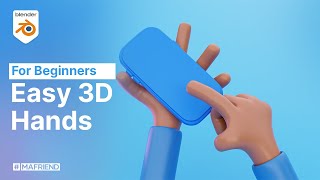 How to Model a Cartoon Hand in Blender - A Beginner's Guide