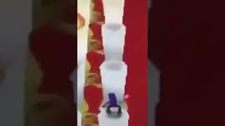 Waluigi screaming at candles