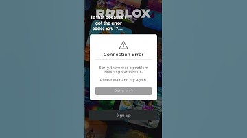 Is that because igot the error code: 529  ?... |Guys pls tell me what it means? #roblox