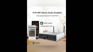 Hifi Wifi Bluetooth Smart Home Power Amplifier Cl 250W A31