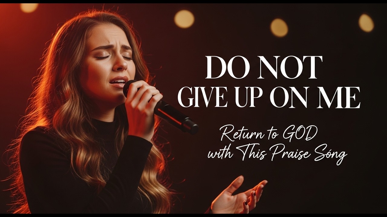 DON’T GIVE UP ON ME, LORD 🙏 | Worship Songs for Strength, Hope and Faith