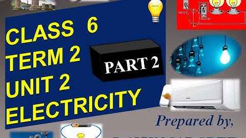 6th Std, Term 2 ,UNIT 2,ELECTRICITY, (Part 2)| , Samacheer syllabus @ Splendiferous Science|