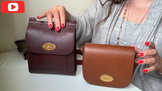 Comparison of Mulberry Small Darley Satchel & Mulberry Small Antony || What Fits? || Always Sophie