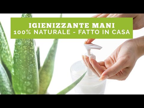 Igienizzante Mani Naturale Fatto in Casa