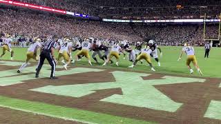 Le’Veon Moss scores to tie the game at 13-13 vs ND