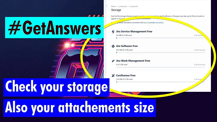 GetAnswers - Check storage and attachments