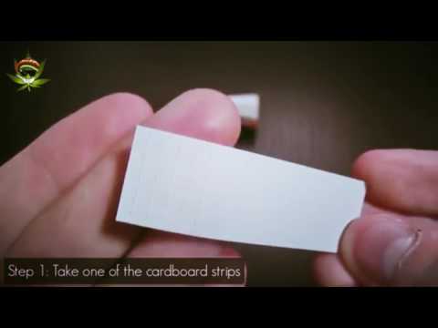 How to make filter tips for the perfect joint