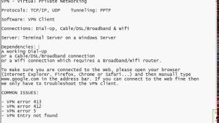 VPN Basic Troubleshooting (Client Side)
