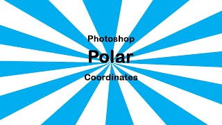 Photoshop Filters, Distort, Polar Coordinates and Wave