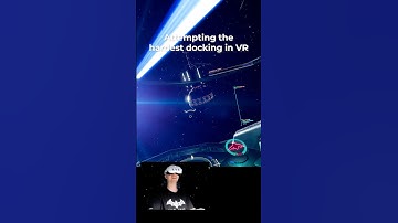 The hardest docking in all of VR #EliteDangerous