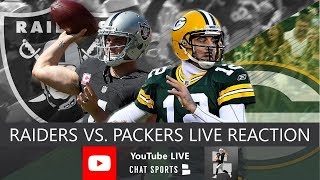 Raiders vs. packers instant reaction after oakland's tough loss to
green bay. use #raiders get featured on today's show! like this video?
if so, subscribe...