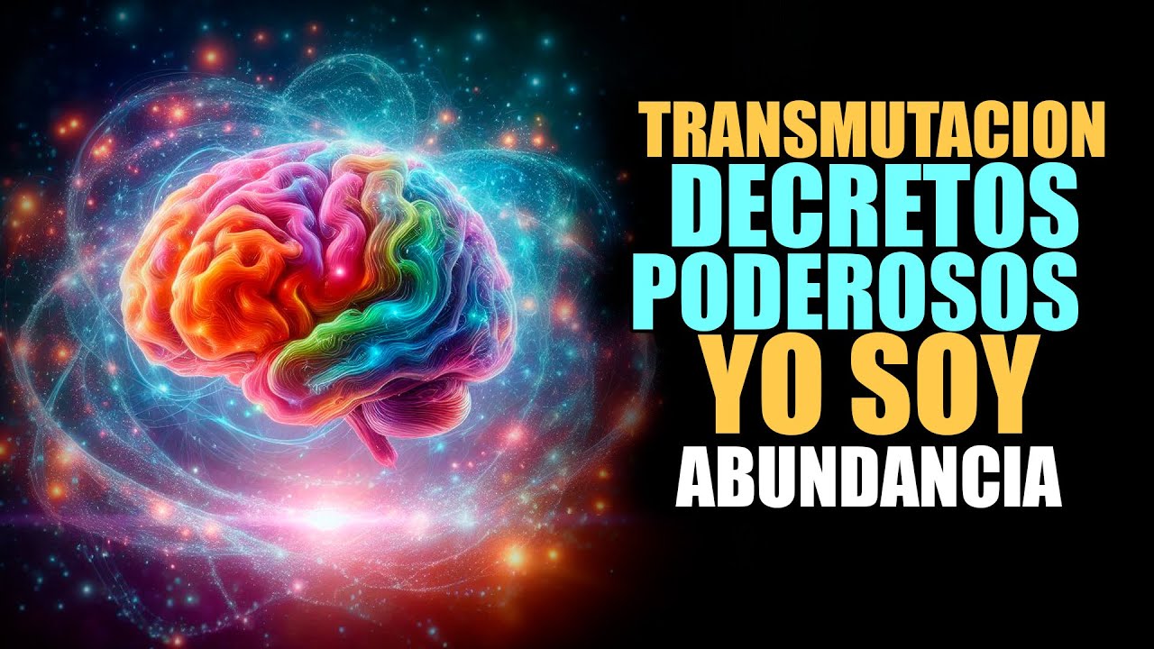 📚 TRANSMUTACION DECRETOS PODEROSOS DE YO SOY ALTERA TU CAMPO CUANTICO ...