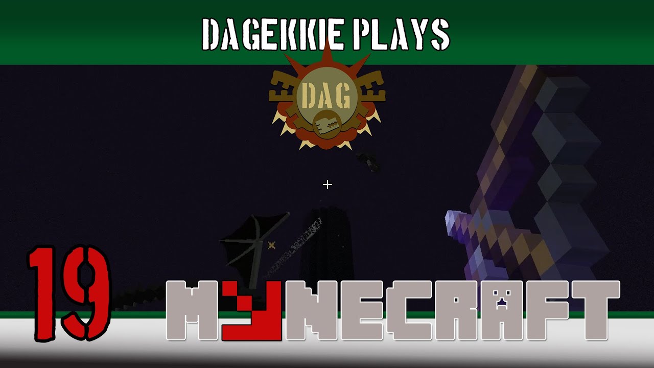 Dagekkie plays Minecraft – Mynecraft Server – S1 EP19 – The Dragon Fight.