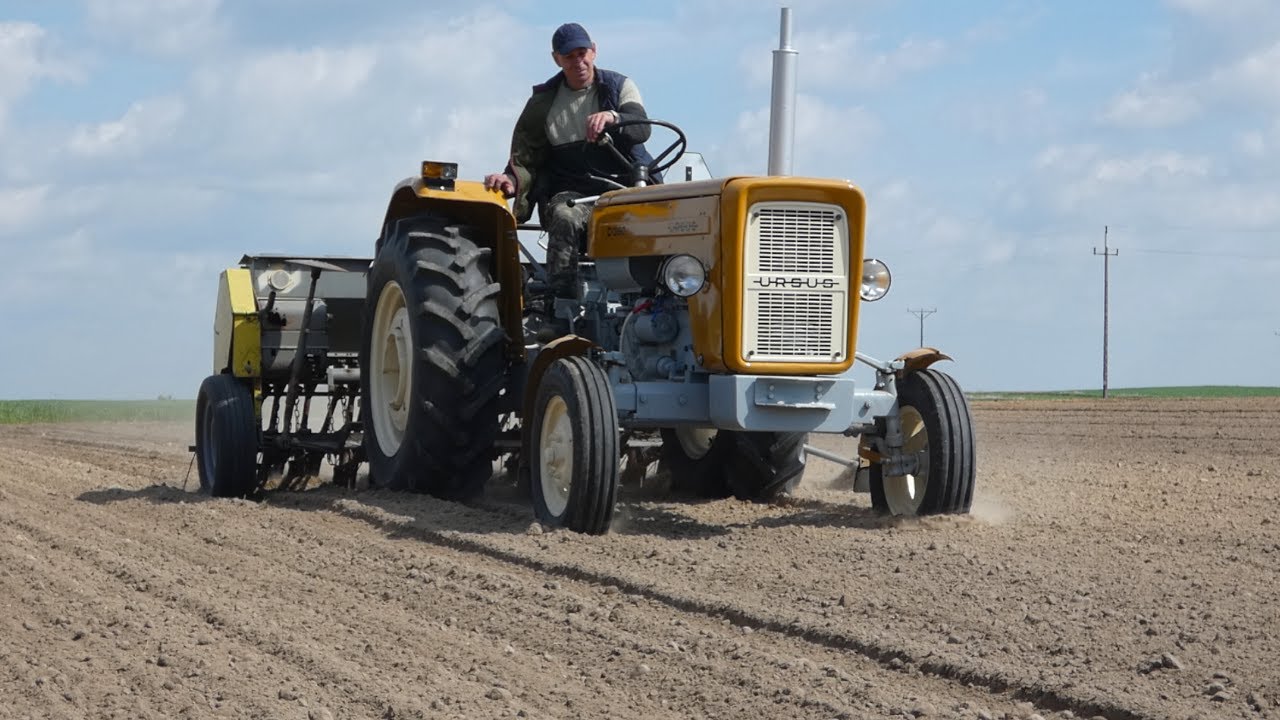 SIEW GORCZYCY  URSUSEM C-360 Z POZNANIAKIEM SO43 WIOSNA 1986