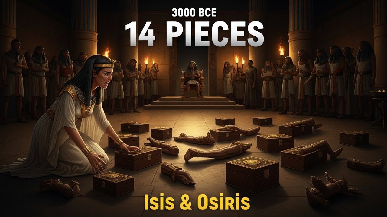 She Searched All of Egypt For Her Husband's 14 Pieces    And Brought Him Back  Isis & Osiris