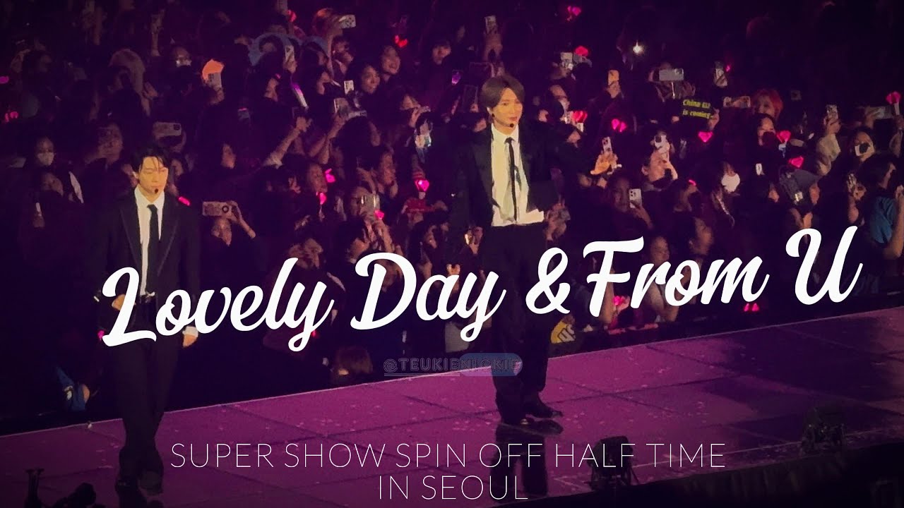 2024.06.022 - Super Junior - Lovely Day & From U | Super Show Spin Off in Seoul Day 1