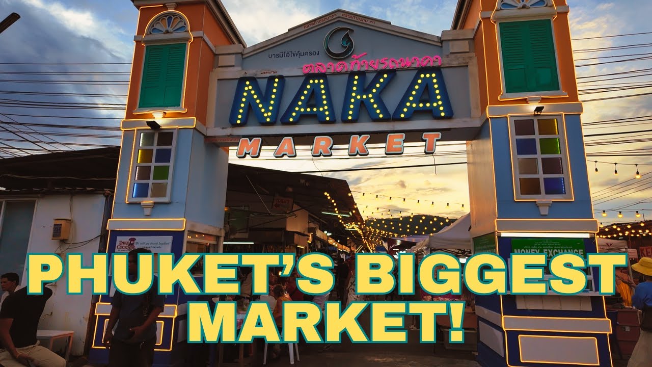 Naka Weekend Market Phuket 🇹🇭 | Must-Visit Night Market | Shopping & Street Food Walkthrough