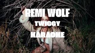 REMI WOLF - "TWIGGY" karaoke LYRICS ON SCREEN