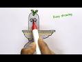 Shiva Lingam drawing easy step by step | Mahadev Drawing tutorial | Shivling drawing