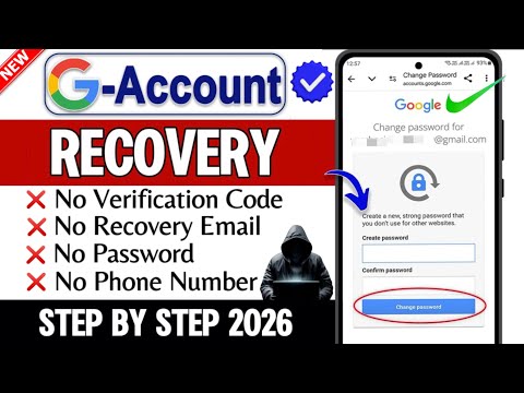 Recover Gmail Password without Recovery Email and Phone Number? 2026 || Gmail recovery without code