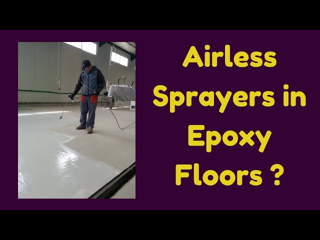 The Tools Needed to Apply an Epoxy Floor - Full list 