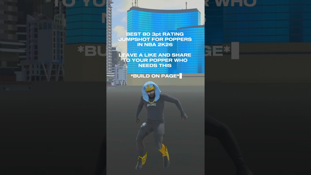 *NEW* BEST 80 3PT RATING POPPER JUMPSHOT IN SZN 4 