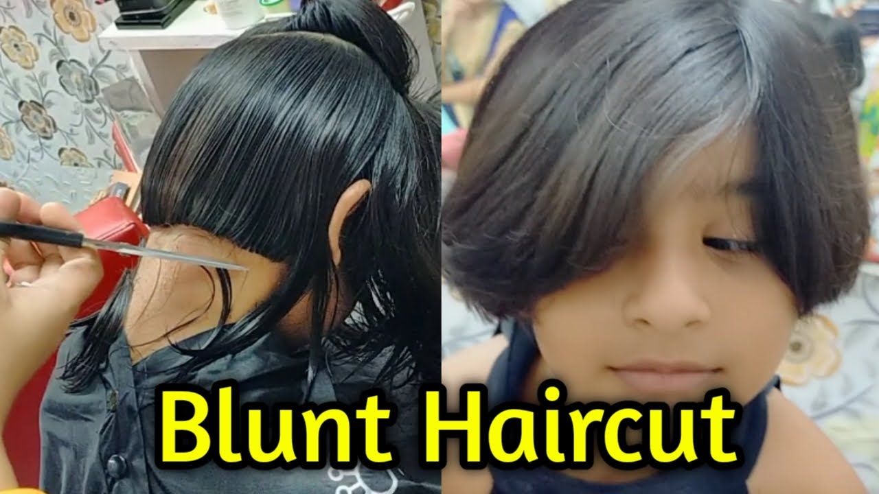 HOW TO DO BLUNT HAIR CUT BY RENU CHAUHAN 2020 || BLUNT HAIRCUT || BABY HAIRCUT || BLUNT HAIR CUTTING