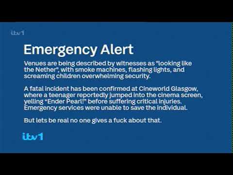 ITV1 - A Minecraft Movie riot 04/04/2025 (shitpost) - YouTube