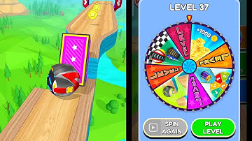 Going Balls Spin The Wheel - (Level 37) Android IOS Gameplay
