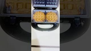 Healthy breakfast# cooking ASMR satisfying waffle making