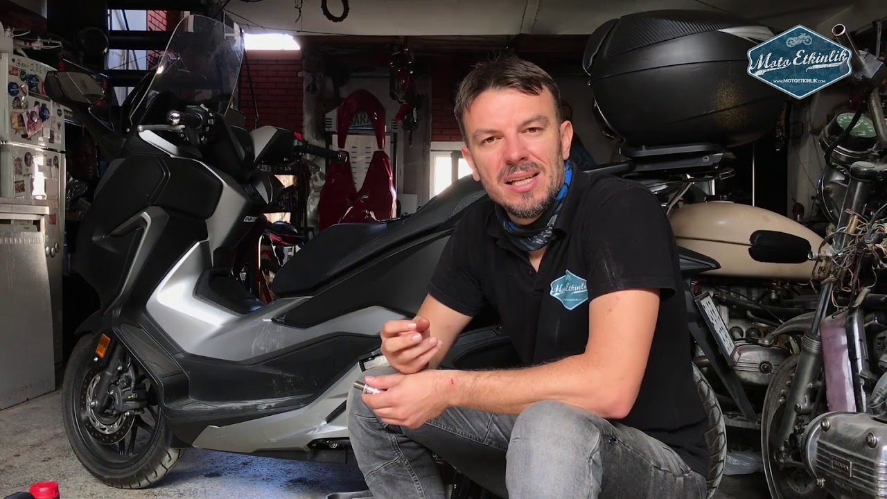 Honda Forza 250 Yağ Değişimi - Honda Forza 250 Oil Change