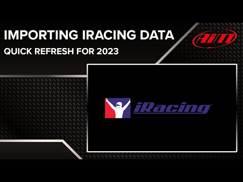 AiM & iRacing Data - Importing Data in Race Studio Analysis 3